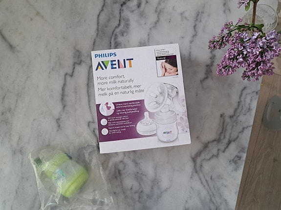Philips avent rintapumppu ei käytetty