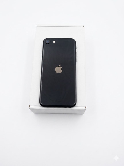 Siistikuntoinen Apple iPhone SE (2020 2.gen) älypuhelin 64 GB musta