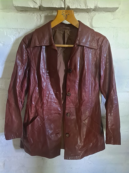 Vintage nahkatakki