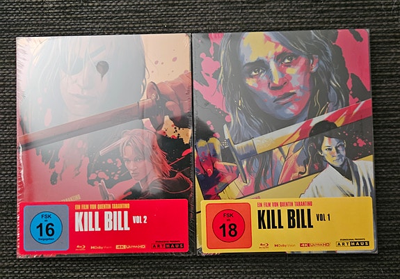Kill Bill Vol. 1 & Vol. 2 4k-steelbook