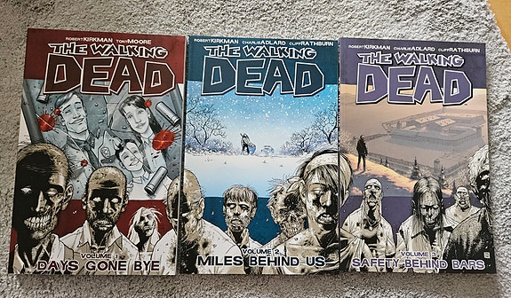 The Walking Dead sarjakuvat 1-3