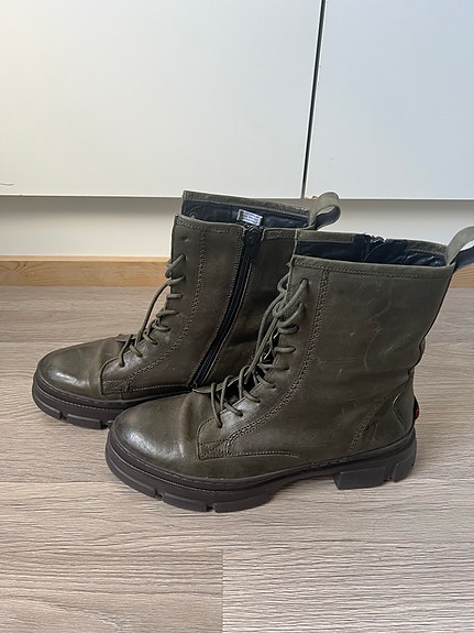 Lloyd nauhalliset saappaat koko 38,5 (5 1/2 UK) vihreä