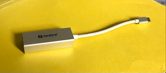 Apple Thunderbolt, RJ45 - USB-C sovitin