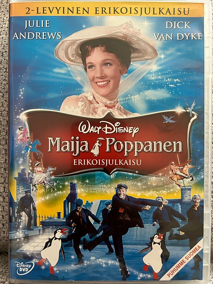 Disney Maija Poppanen DVD erikoisjulkaisu