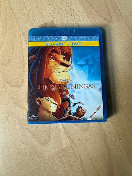 Leijonakuningas blu-ray