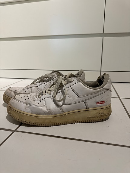 Nike x supreme Air Force 1 07’ tennarit koko 46 valkoinen