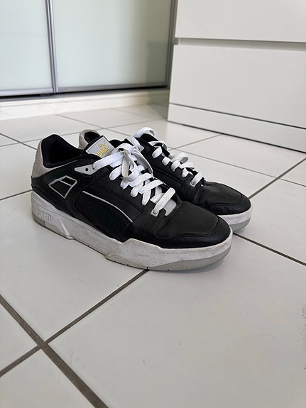 Puma slipstream mid tennarit koko 46 musta-valkoinen