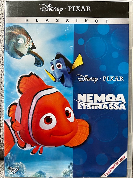Disney Pixar Nemoa etsimässä DVD