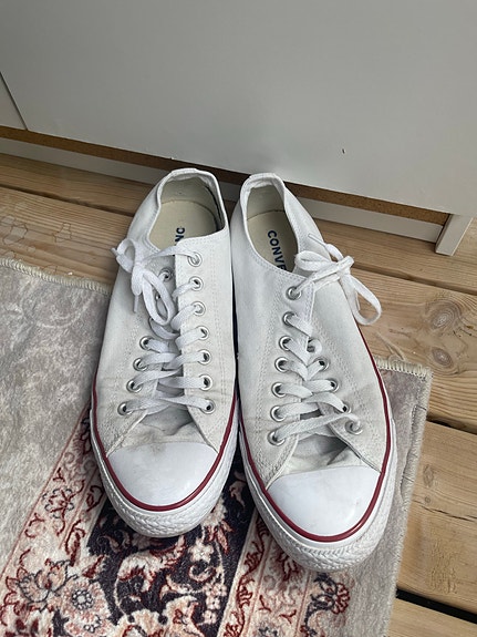 Converse tennarit koko 44 valkoinen