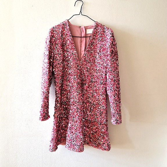 H&M  conscious exclusive paljettimekko, 38