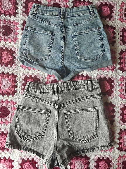 Tyttöjen/naisten farkkushortsit XS