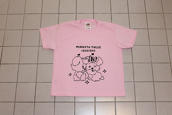 Koira t-paita Minusta tulee isosisko 98cm