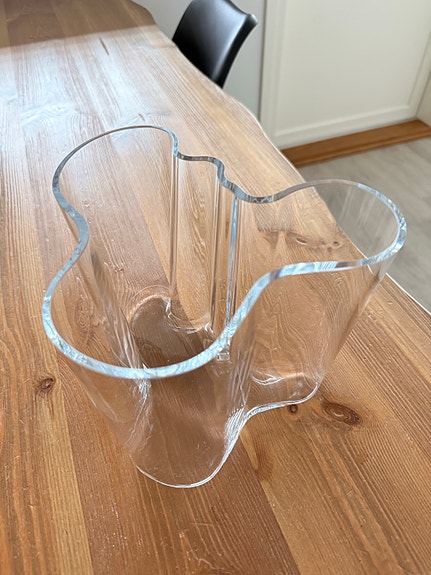 Iittala Aalto maljakko kirkas