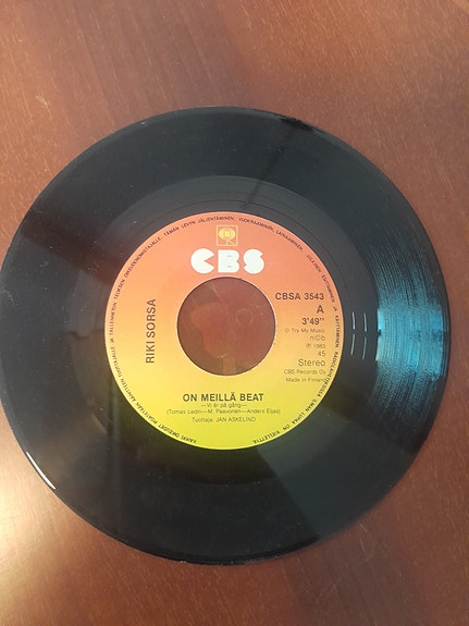 Riki Sorsa – On meillä beat / Muuttohaukka 7" vinyylisingle CBS