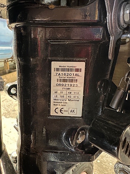 Mercury Mariner 15hp 4t EFI moottorinohjaus  / ECU
