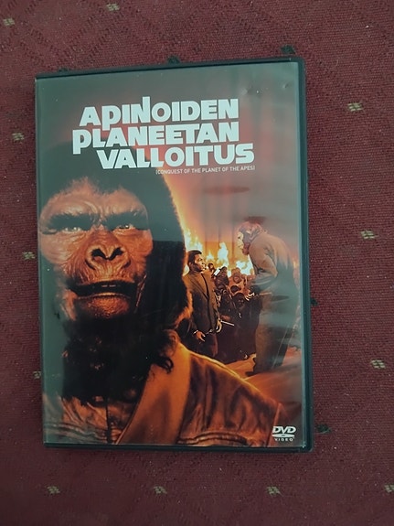 Apinoiden planeetan valloitus dvd