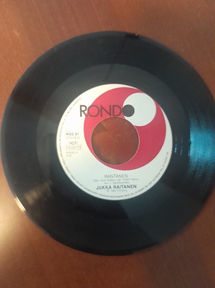 Jukka Raitanen – Rantanen / Alta lipan 7" vinyylisingle