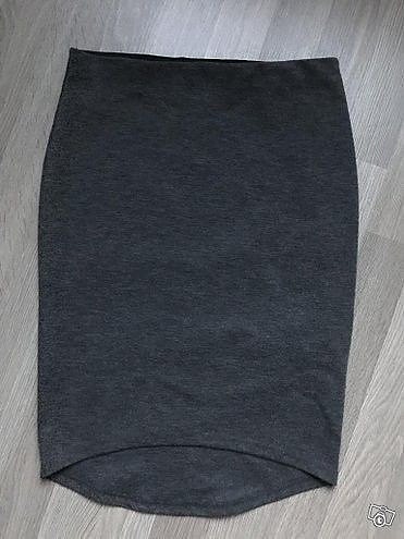 Gina tricot ginatricot kynähame hame S 36 harmaa