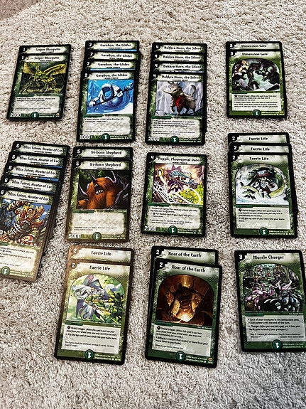 Duel masters Ruoho kortteja