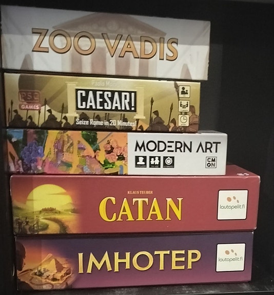 Lautapelejä: Zoo vadis, Modern art