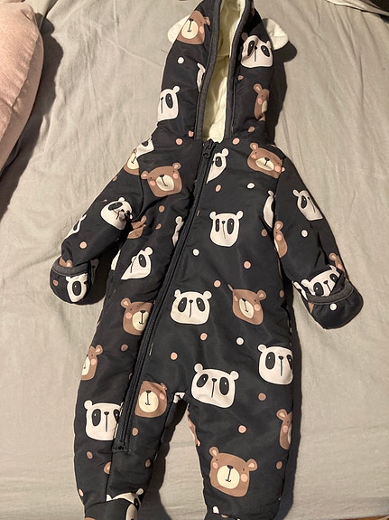 Ellos vauvan toppahaalari koko 62 kirjava unisex