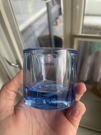 Iittala / Marimekko Kivi -tuikku sininen