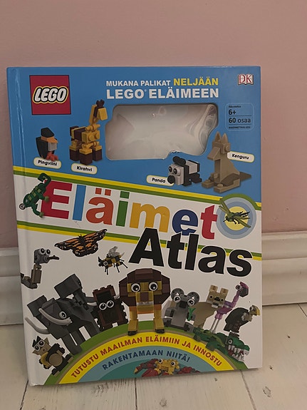 Lego eläimet Atlas -kirja