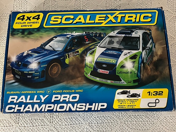 Scalextric autorata 4-veto autoilla