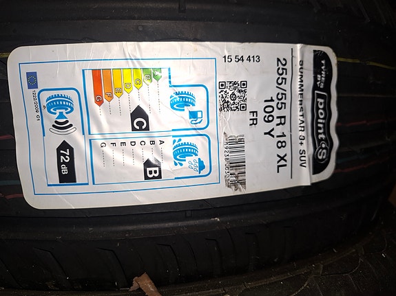 Uudet 255/55-18 kesärenkaat