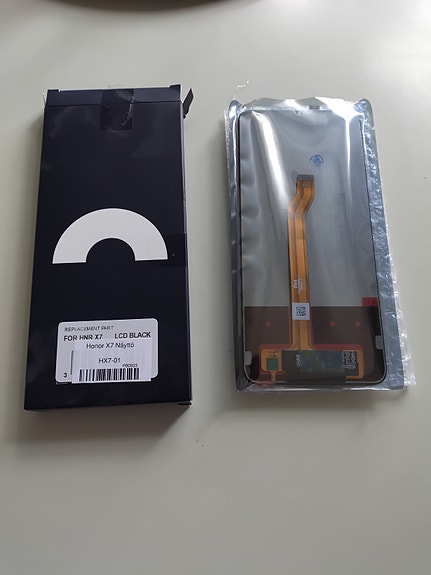 Huawei Honor X7- puhelimen uusi näyttömoduuli