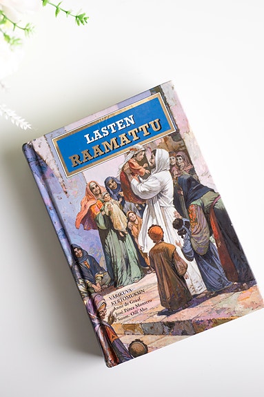 Lasten raamattu värikuvakertomuksin