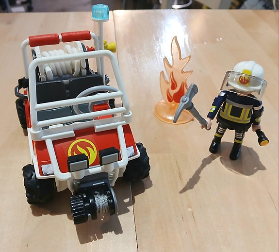 Playmobil Fire Quad