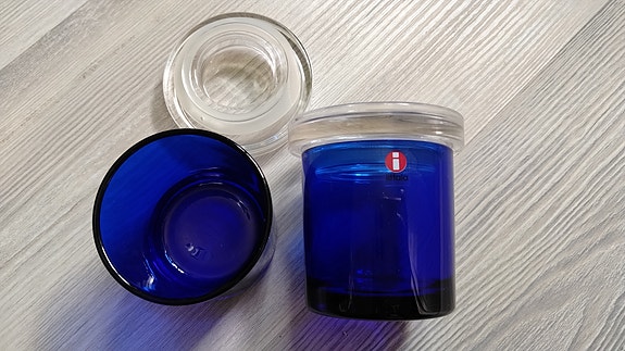 Iittala Jars lasipurkkit kannella