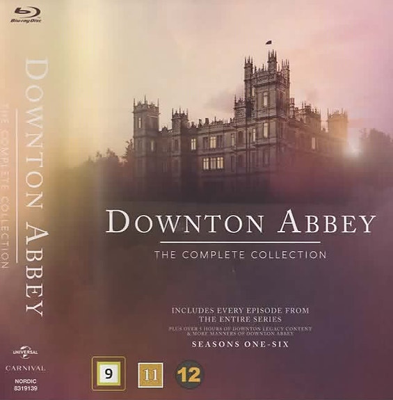 Downton Abbey Blu-ray sarja, 1-6 + erikoisjaksot