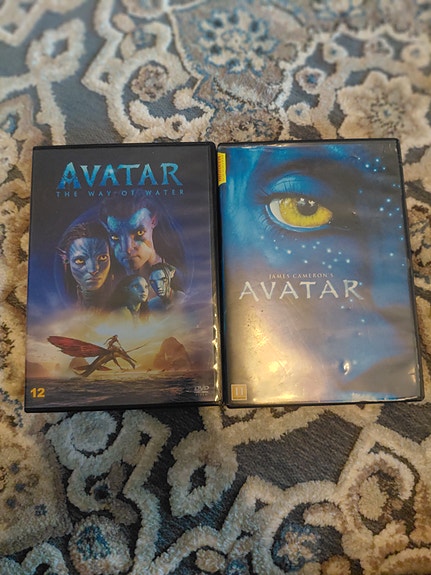 Avatar ja Avatar The Way of Water DVD-elokuvat