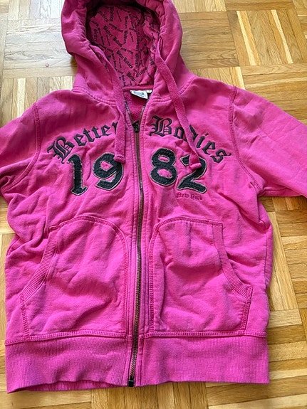 Better Bodies pinkki huppari koko 36, S