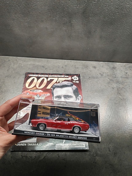 James Bond 007 keräilyauto Mercury Cougar numero 21