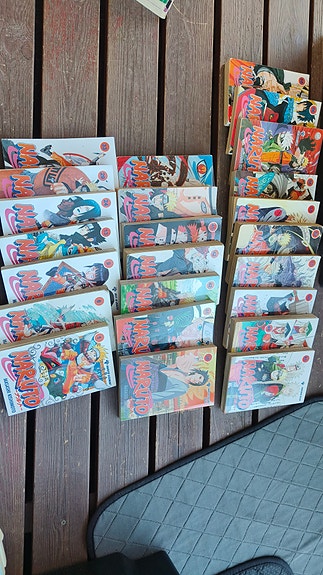 Naruto manga -suomipokkarit, useita osia