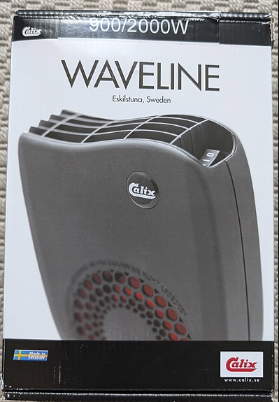 Calix WaveLine 2000W/900W sisätilanlämmitin