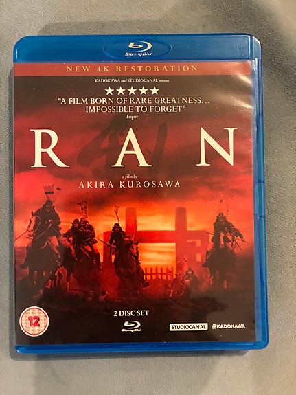 Ran Blu-ray 2-disc Akira Kurosawa