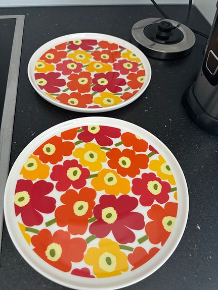 Marimekko Unikko lautanen