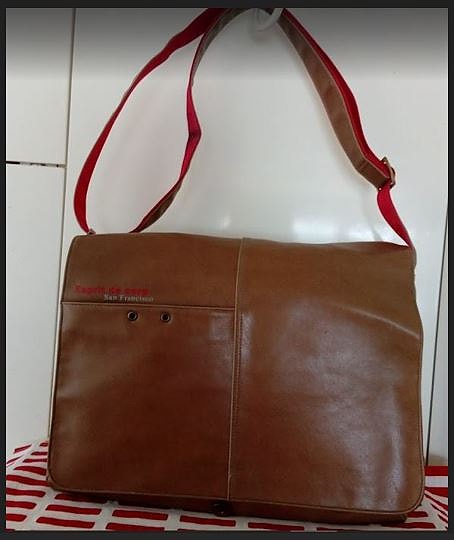 ESPRIT  vintage iso olkalaukku,  lev 37, kork  28,  syv 8 cm