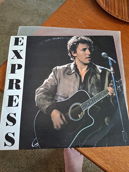 Bruce Springsteen lp-levy vinyyli