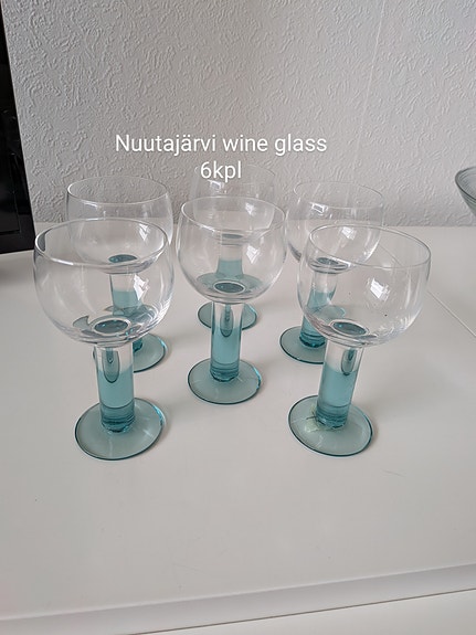 Nuutajärvi Mondo viinilasit (6 kpl)