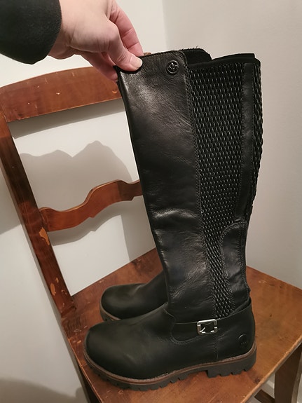 Rieker mustat saappaat koko 38