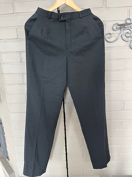 Vintage korkeavyötäröiset ysäri housut 36