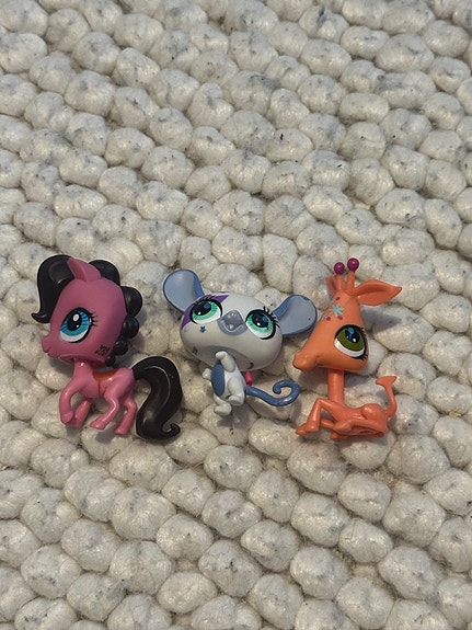 Littlest Pet Shop figuurit, 3 kpl