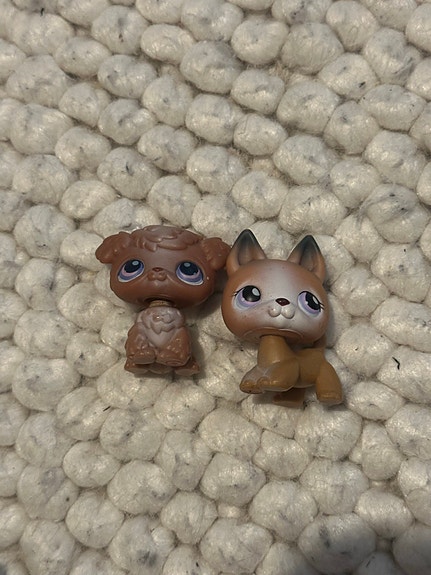 Littlest Pet Shop koira figuurit