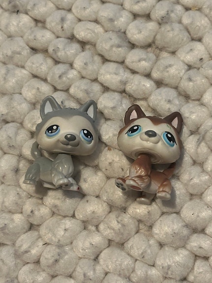 Littlest Pet Shop husky-figuurit