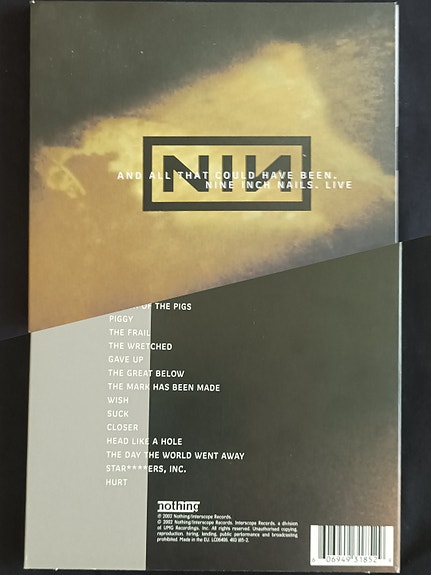Nine Inch Nails - And all that could have been. Live CD